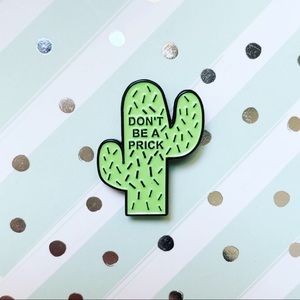 Cactus Enamel Pin